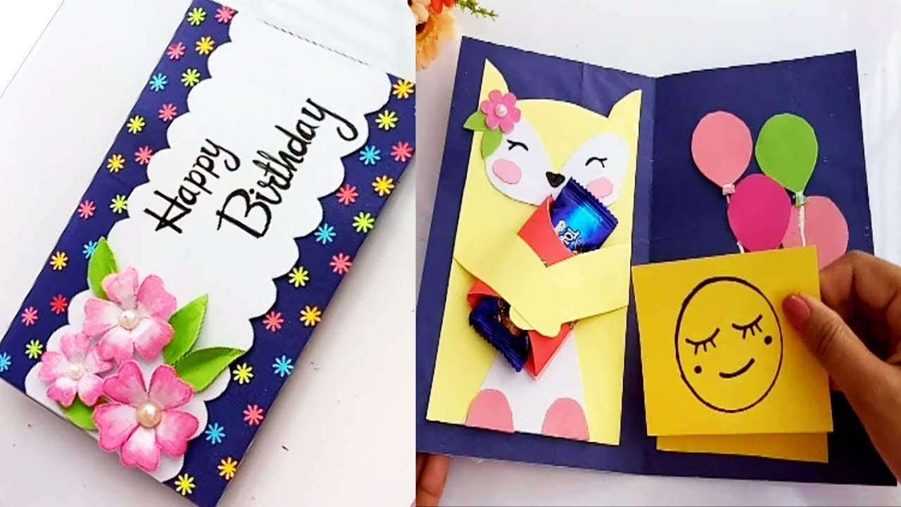 Birthday Gift Cards Online
 How to make Birthday Gift Card DIY Greeting Cards for