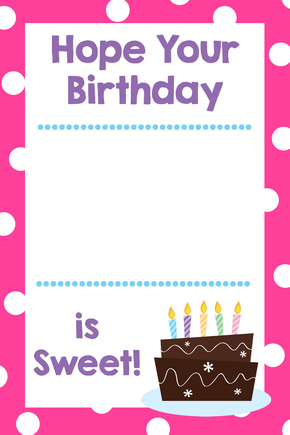 Birthday Gift Cards Online
 Printable Birthday Gift Card Holders Crazy Little Projects