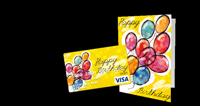 Birthday Gift Cards Online
 Birthday Gift Cards Customize a Visa Gift Card