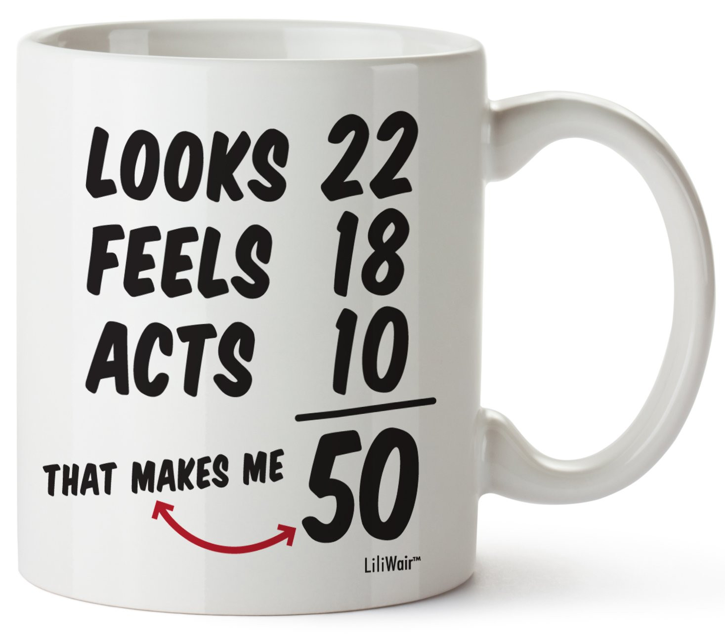Birthday Gift For 50 Year Old Man
 50th Birthday Gifts For Women Fifty Years Old Men Gift Mug