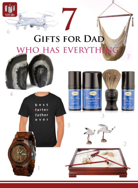 Birthday Gift For Dad Who Has Everything
 7 Great Gift Ideas for Dad Who Has Everything Vivid s