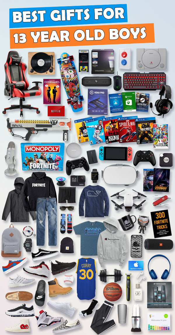 Birthday Gift Ideas 13 Year Old Boy
 Top Gifts for 13 Year Old Boys [UPDATED LIST]