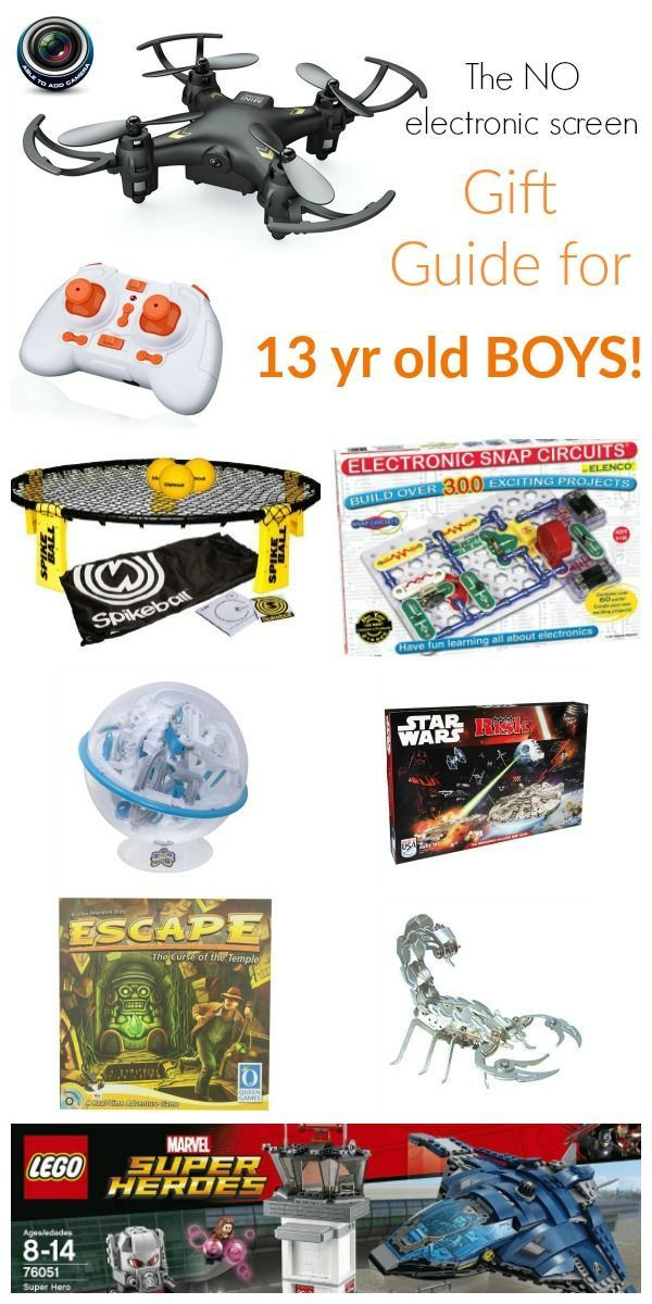 Birthday Gift Ideas 13 Year Old Boy
 Gift Guide for 13 Year Old Boys Christmas Ideas