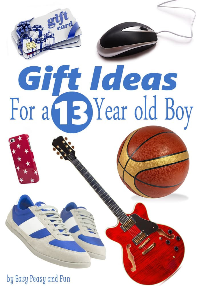 Birthday Gift Ideas 13 Year Old Boy
 Best Gifts for a 13 Year Old Boy Easy Peasy and Fun