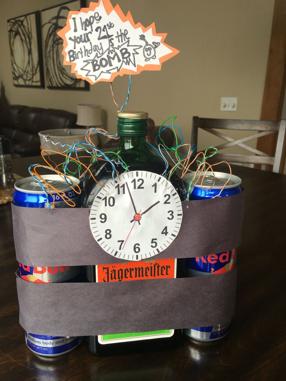 Birthday Gift Ideas For A Boyfriend
 Boyfriends 21st birthday idea Jäger s Creative