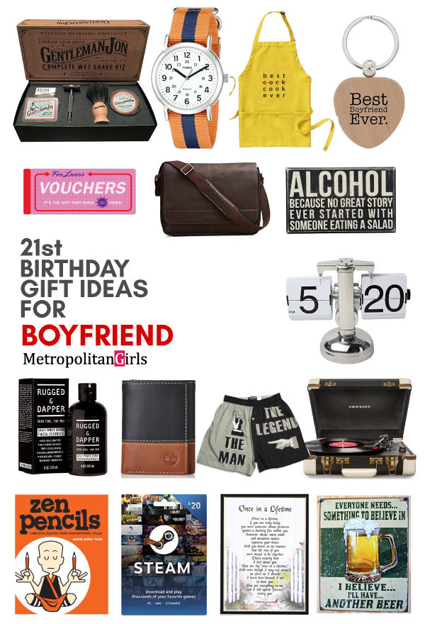 Birthday Gift Ideas For A Boyfriend
 20 Best 21st Birthday Gifts for Your Boyfriend