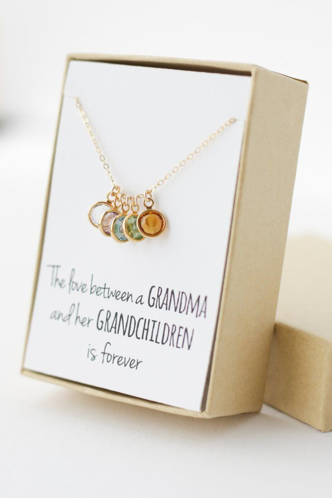 Birthday Gift Ideas For Grandma From Grandchildren
 Give grandma a beautiful necklace with charms that