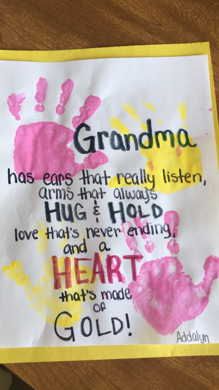 Birthday Gift Ideas For Grandma
 Mothers Day crafts for grandma Crafting Issue
