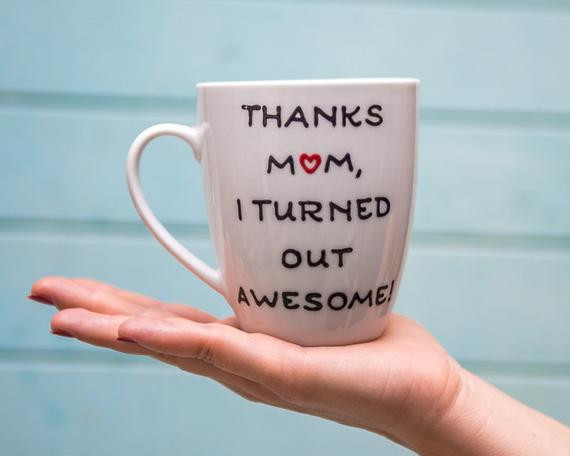 Birthday Gift Ideas For Mom From Son
 Items similar to Mom Gifts Mom Personalized Mom Coffee Mug
