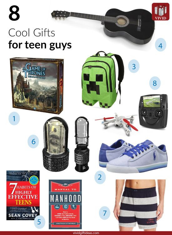 Birthday Gift Ideas For Teenage Guys
 8 Cool Gifts for Teenage Guys