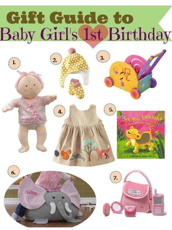 Birthday Gift Ideas For Toddler Girl
 Gift ideas for baby girls first birthday