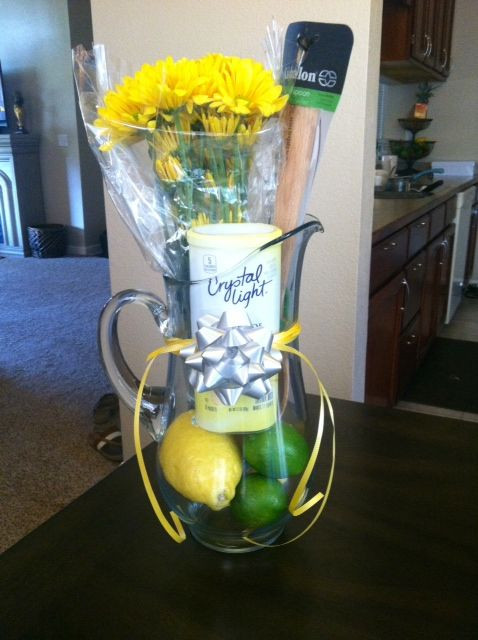 Birthday Gift Ideas Mother In Law
 Mother In Law Birthday Gift Pitcher Flowers Lemonade