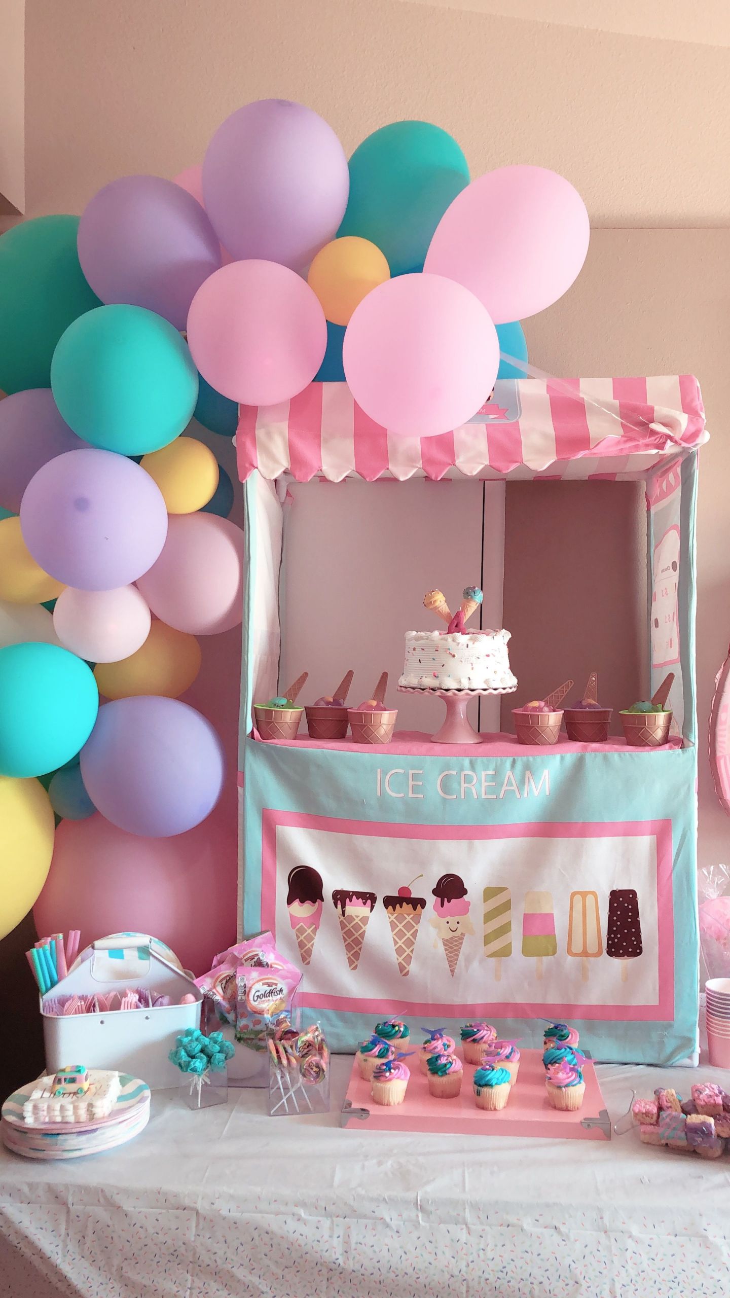 Birthday Party Ideas For 2 Year Old Girl
 Ice cream birthday party for my 4 year old in 2019