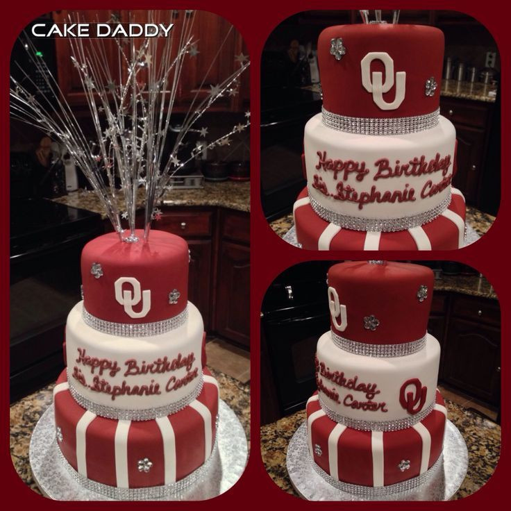Birthday Party Ideas Okc
 Oklahoma Sooners Birthday Cake