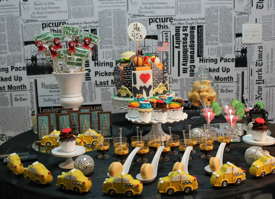 Birthday Party Nyc
 Fabulous New York Themed Ideas B Lovely Events