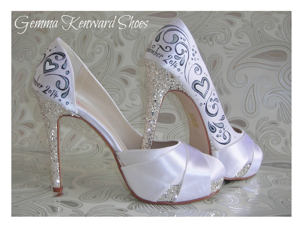 Black And White Wedding Shoes
 Our Friends
