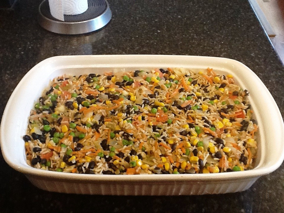 Black Bean And Rice Casserole
 Black bean and brown rice casserole Eat Your Broccoli