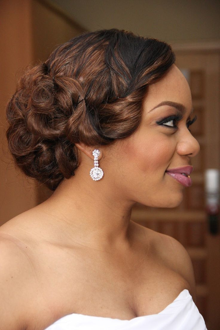 Black Girls Wedding Hairstyles
 Wedding Hairstyles for Black Women african american