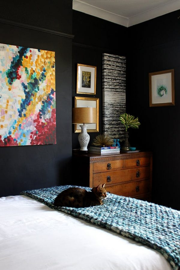 Black Painted Bedroom
 Liven Up Your Bedroom By Painting It These Colors Inmod
