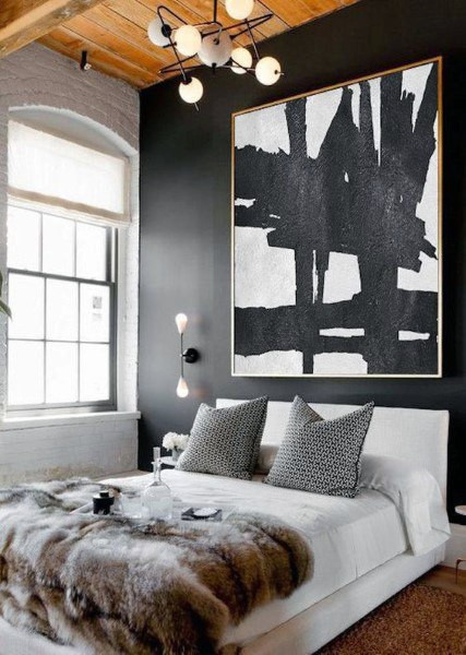 Black Painted Bedroom
 Top 50 Best Black Bedroom Design Ideas Dark Interior Walls