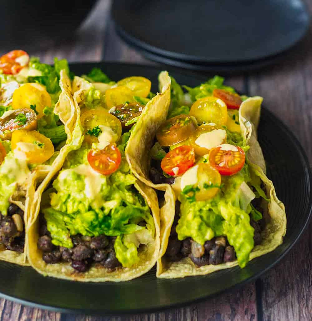 Black Vegan Recipes
 Vegan Black Bean Tacos Healthier Steps
