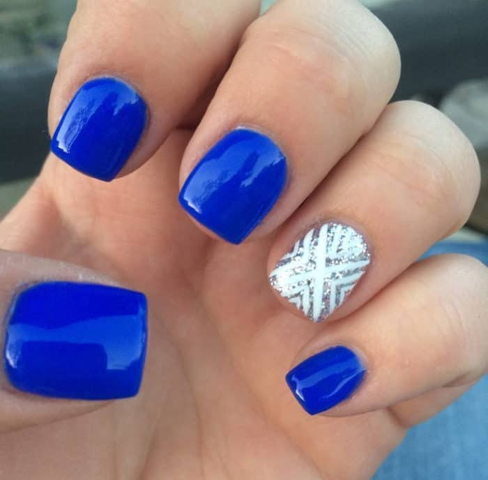 Blue Gel Nail Designs
 Top 17 Cute Gel Manicure Ideas SheIdeas