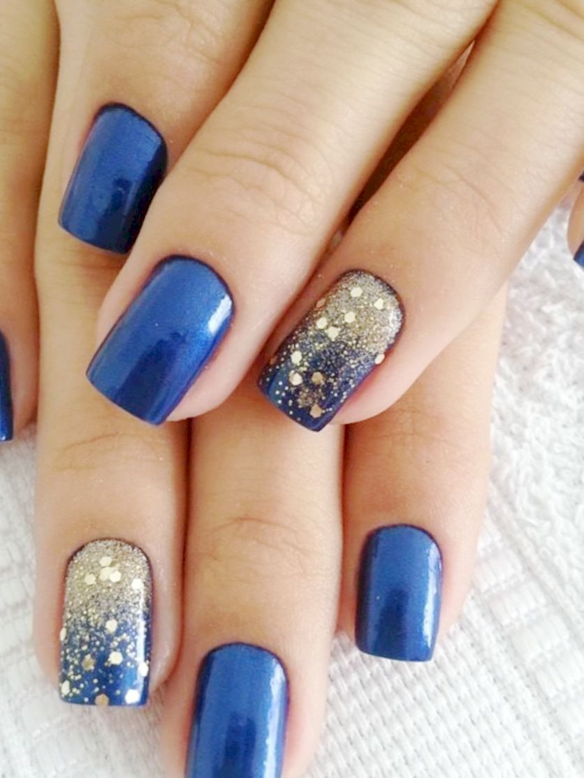 Blue Gel Nail Designs
 Gel Nail Designs With Blue Amazing Nails design ideas