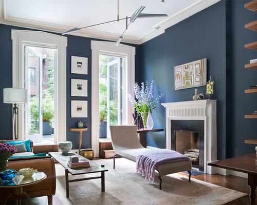 Blue Paint Living Room
 Interior Design Ideas Interiors By Color