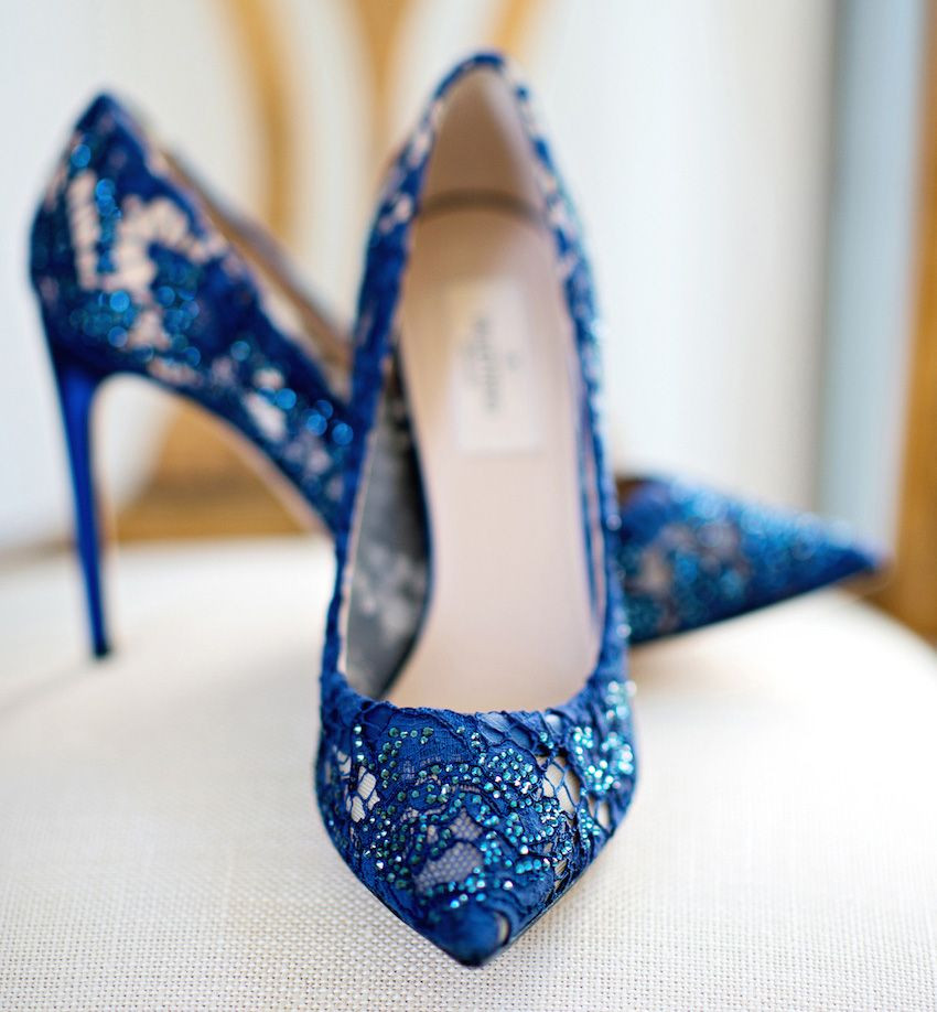 Blue Shoes Wedding
 6 Beautiful Pairs of Bridal Shoes in Shades of Blue
