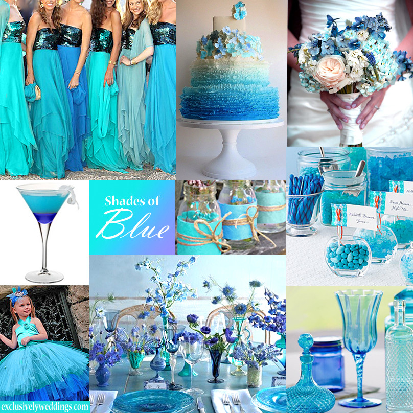 Blue Wedding Theme
 Color of the Month