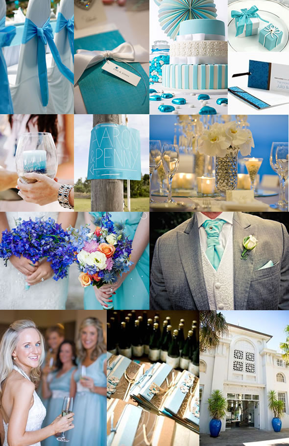 Blue Wedding Theme
 Blue Wedding Theme