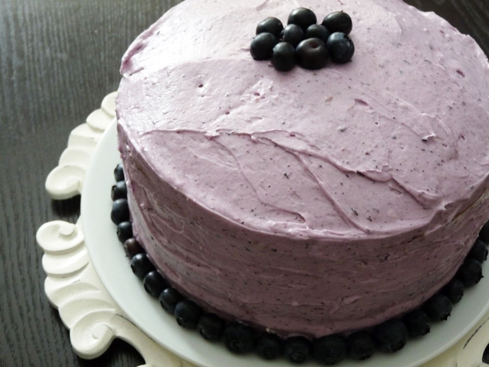 Blueberry Birthday Cake Recipe
 Lemons Blueberries = Birthday Cake