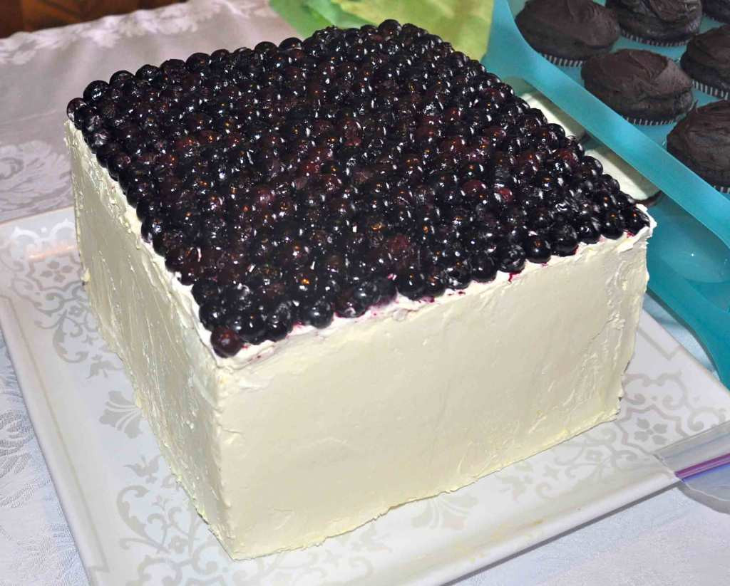 Blueberry Birthday Cake Recipe
 Lemon & Blueberry Birthday Cake