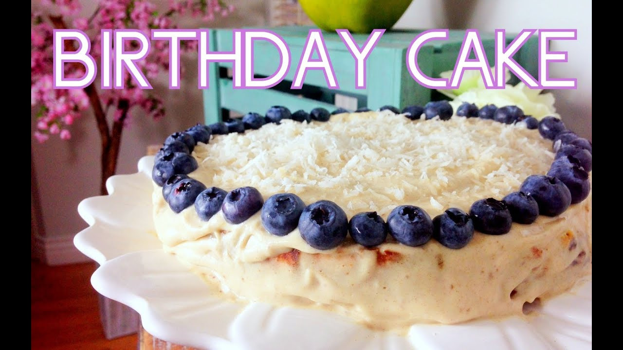 Blueberry Birthday Cake Recipe
 Lemon Blueberry Birthday Cake