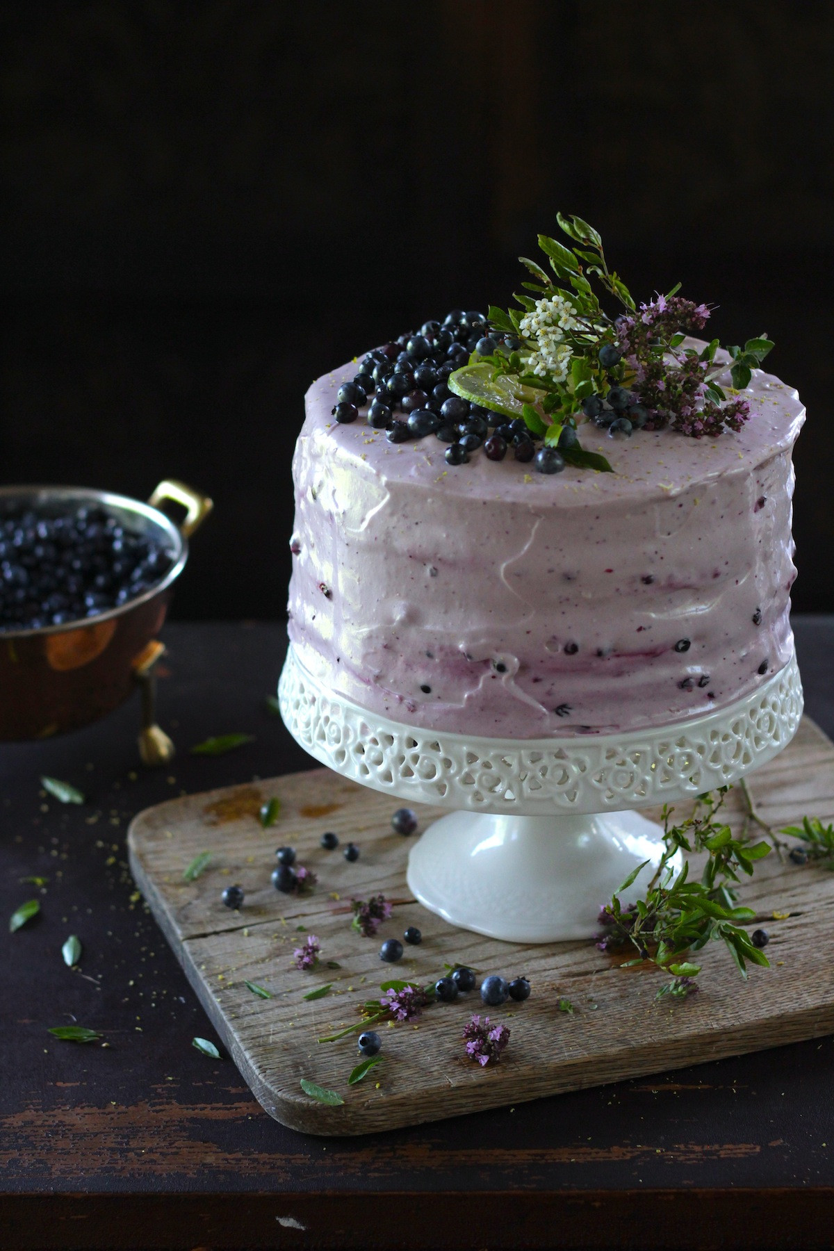 Blueberry Birthday Cake Recipe
 blueberry birthday cake
