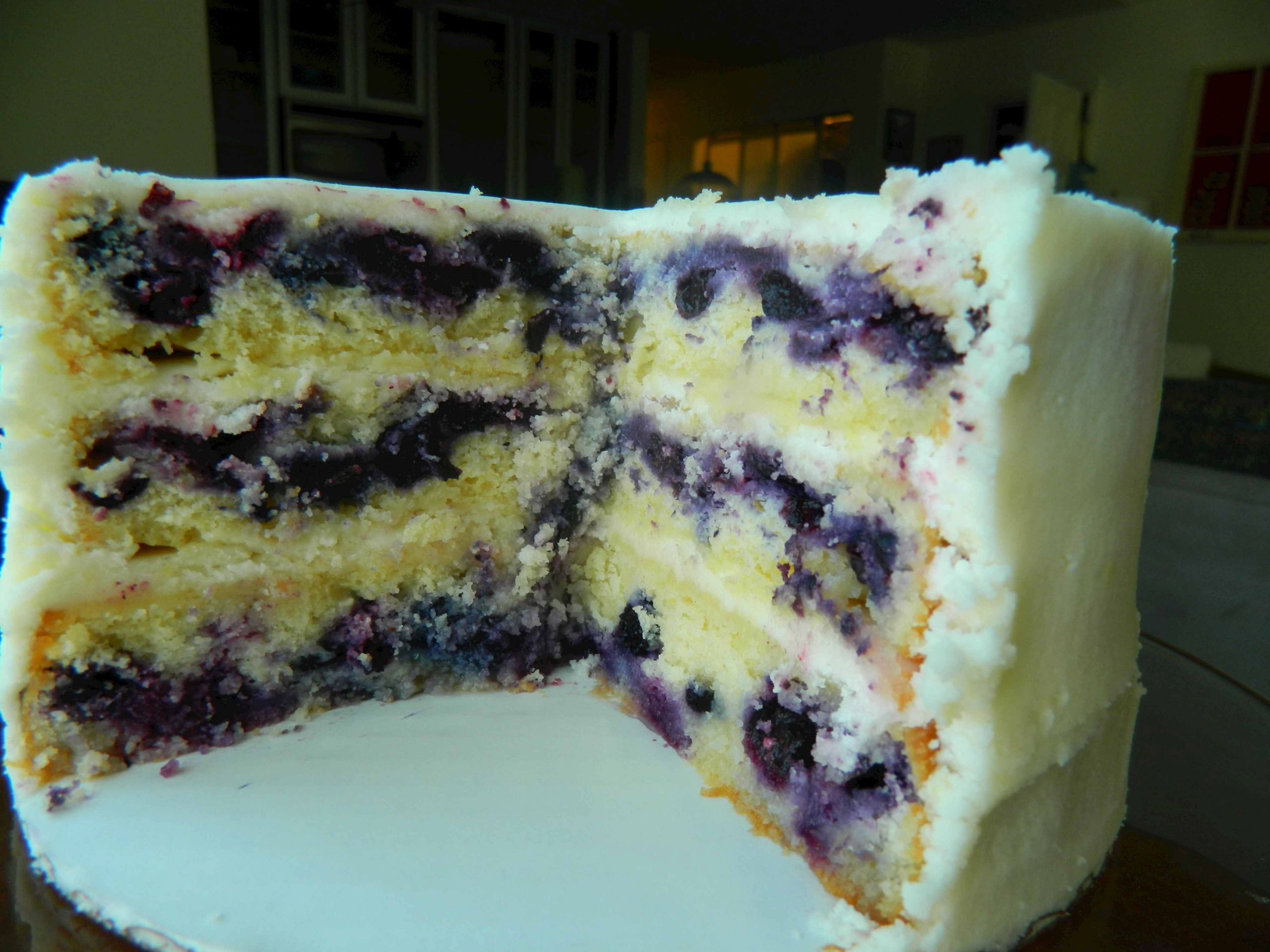 Blueberry Birthday Cake Recipe
 Under Construction A Blueberry Birthday Cake
