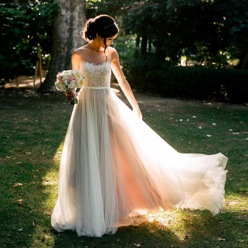 Bohemian Wedding Dresses
 elegant long boho wedding dresses 2016 sweetheart