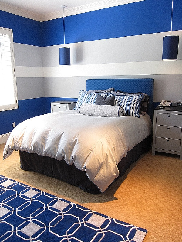 Boy Bedroom Paint Ideas
 Male teenage room idea colours with grey design teen boy