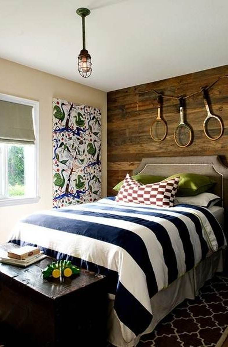 Boy Bedroom Wall Decor
 Properties that tennis mad homeowners will love
