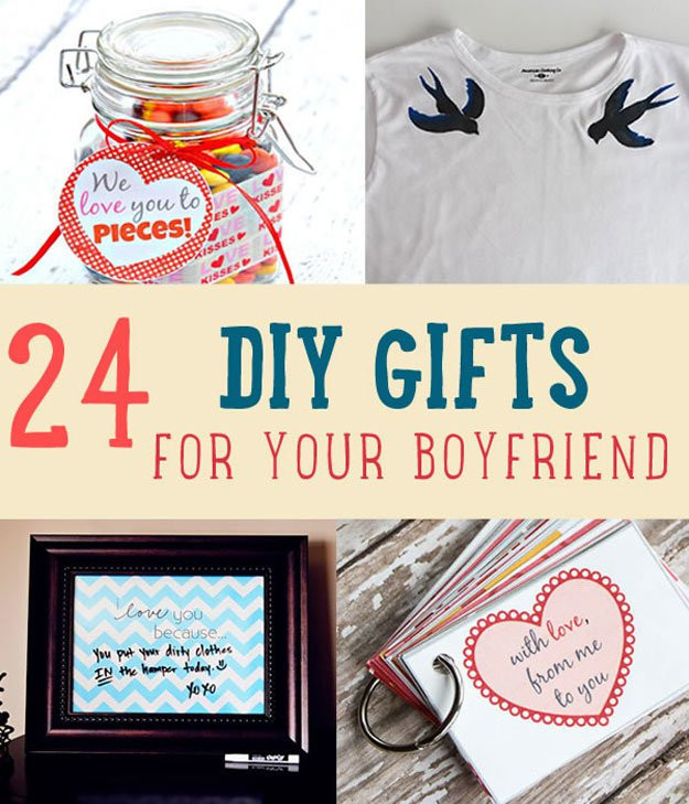 Boyfriend Homemade Gift Ideas
 24 DIY Gifts For Your Boyfriend