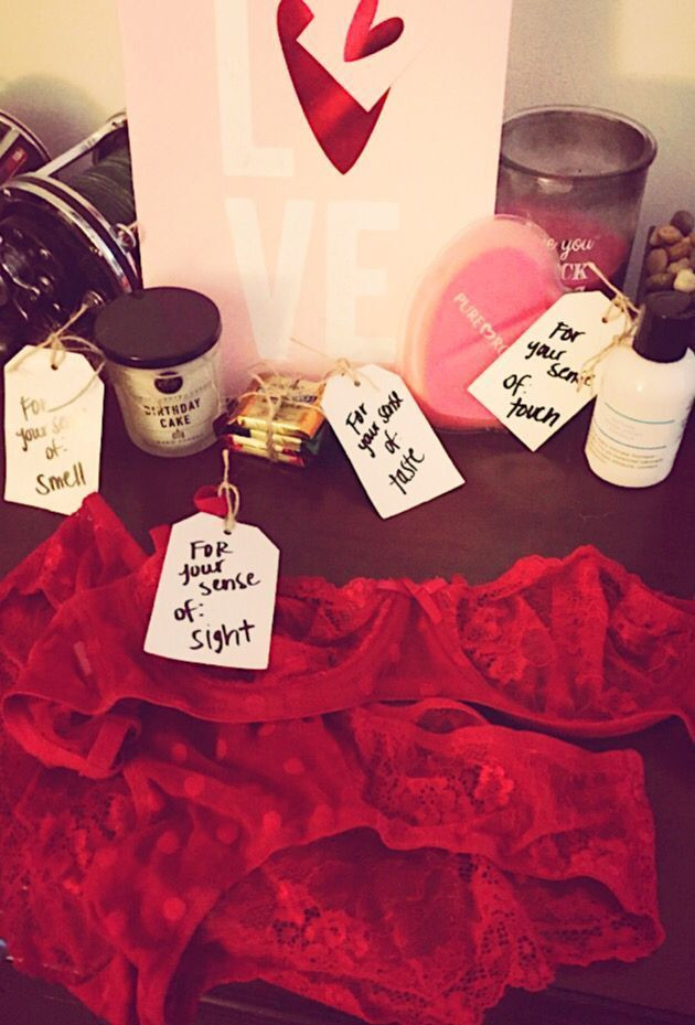 Boyfriend Valentine Gift Ideas
 Valentines Day Gift for Him the five senses ts for