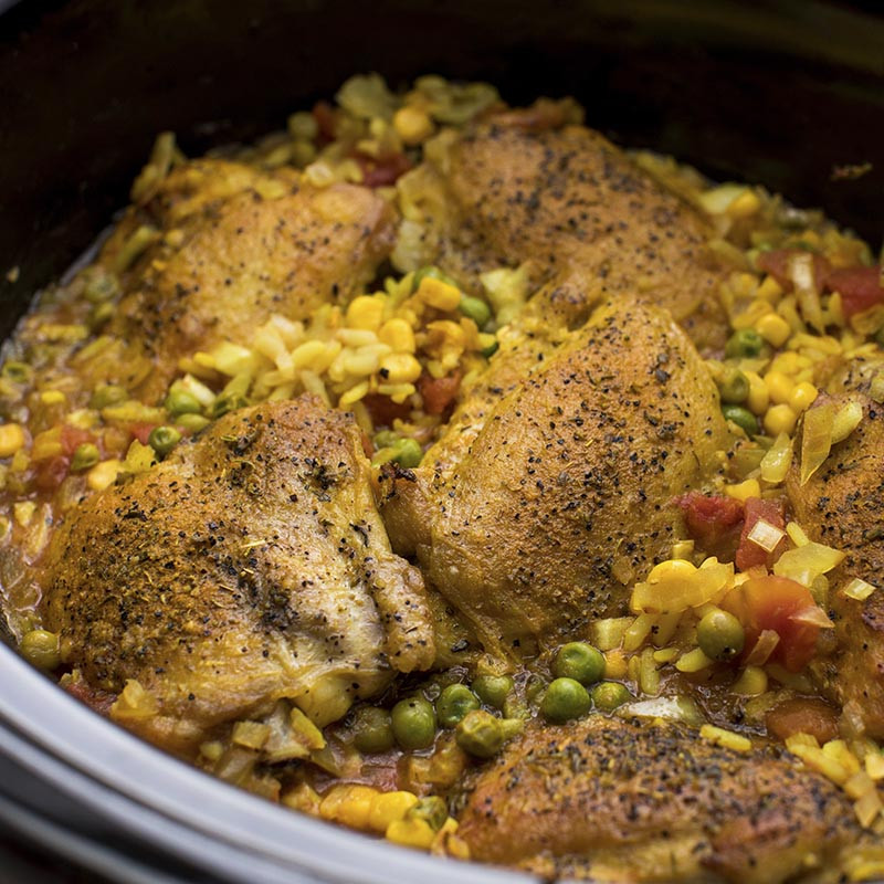 Brazilian Main Dishes
 Slow Cooker Brazilian Chicken and Rice