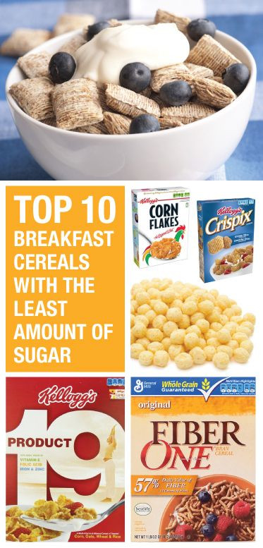 Breakfast Cereals For Diabetics
 Top 10 Breakfast Cereals with the Least Amount of Sugar