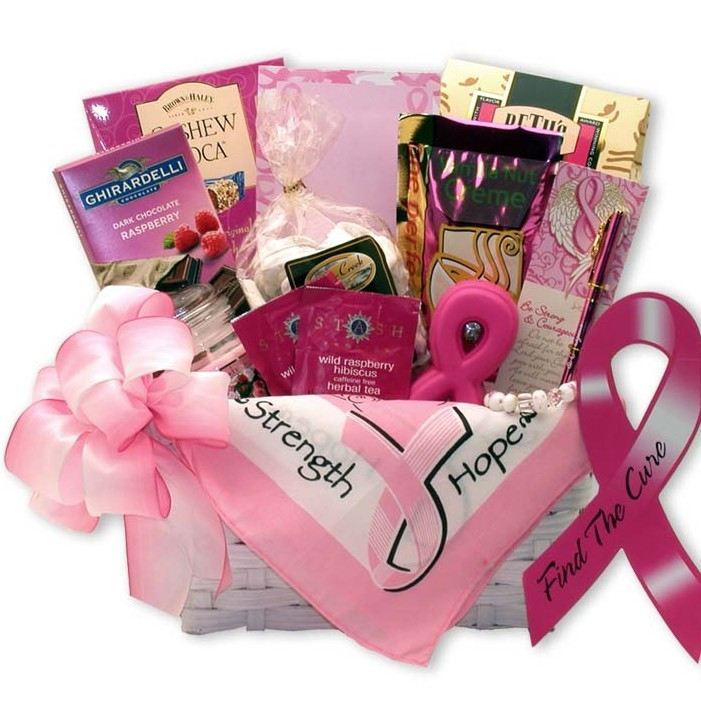 Breast Cancer Gift Basket Ideas
 Find A Cure Breast Cancer Gift Basket