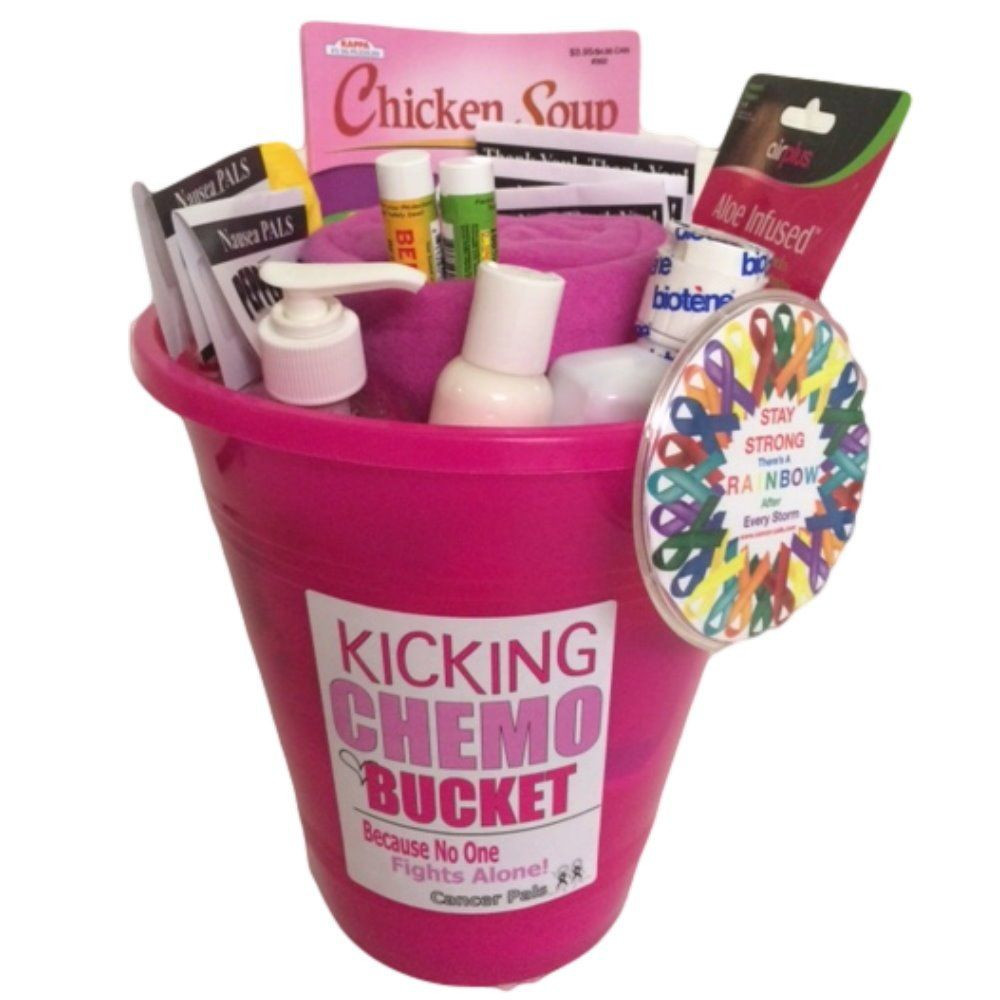Breast Cancer Gift Basket Ideas
 Breast Cancer Patient and Chemotherapy Gift Basket kicking