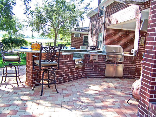 Brick Outdoor Kitchen
 Iltis Lending