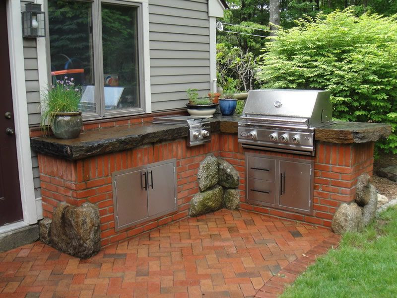 Brick Outdoor Kitchen
 Outdoor Brick Kitchen Home Design