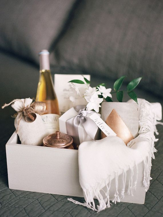 Bride Gift Basket Ideas
 Wedding t basket Bridesmaids Gifts