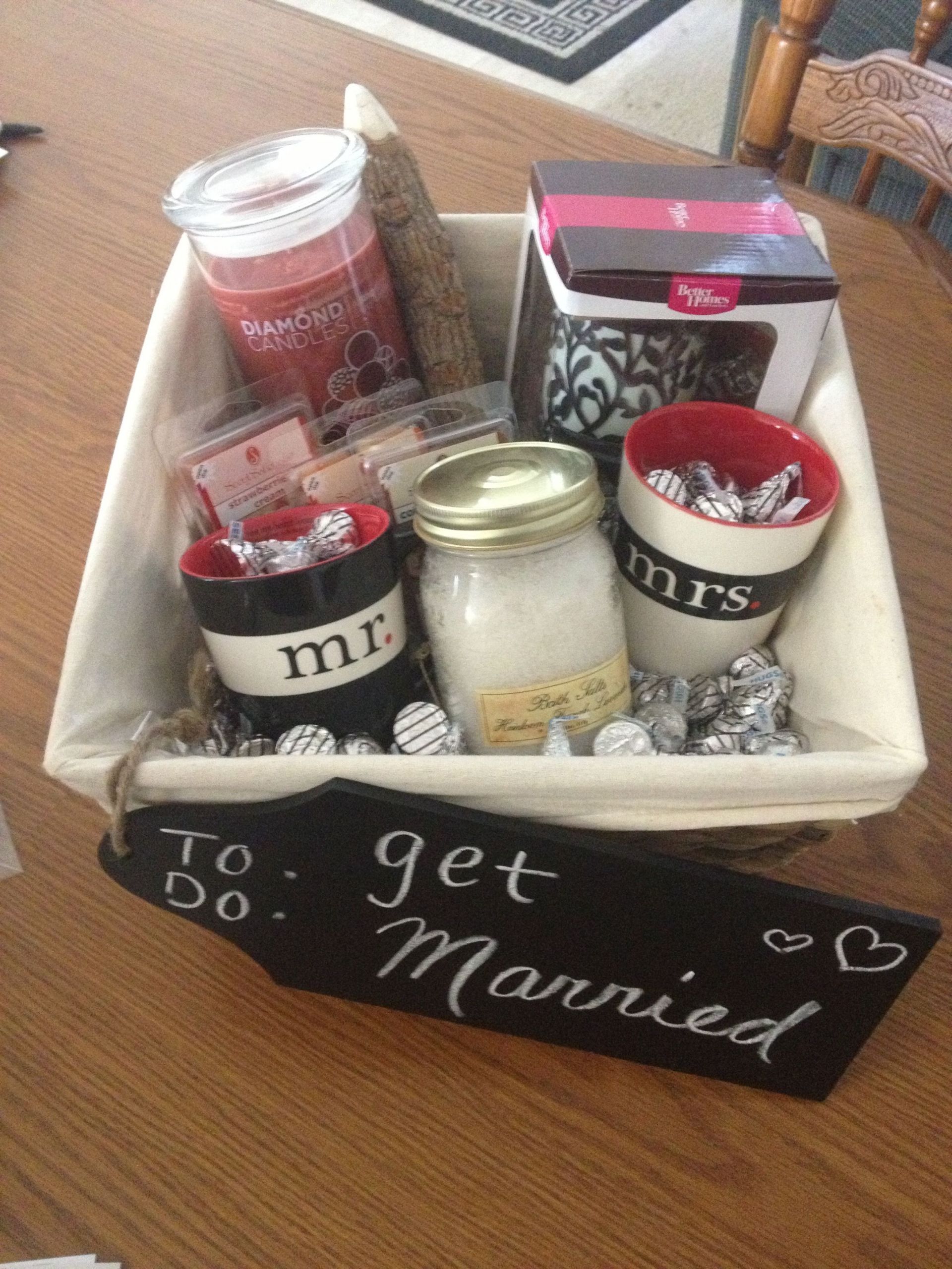 Bride Gift Basket Ideas
 Bridal shower t basket for the bride you don t know too