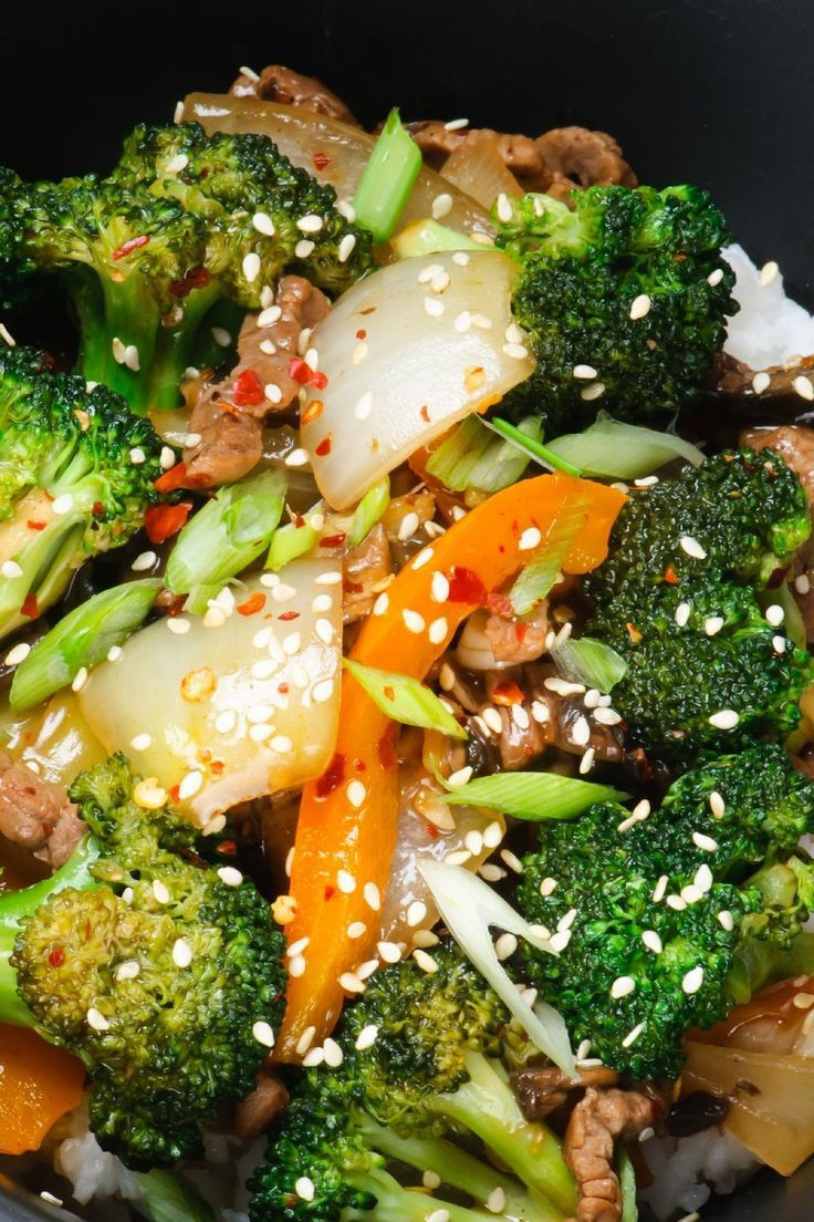 Broccoli Dinner Recipes
 Szechuan Beef & Broccoli Dinner Recipe Food